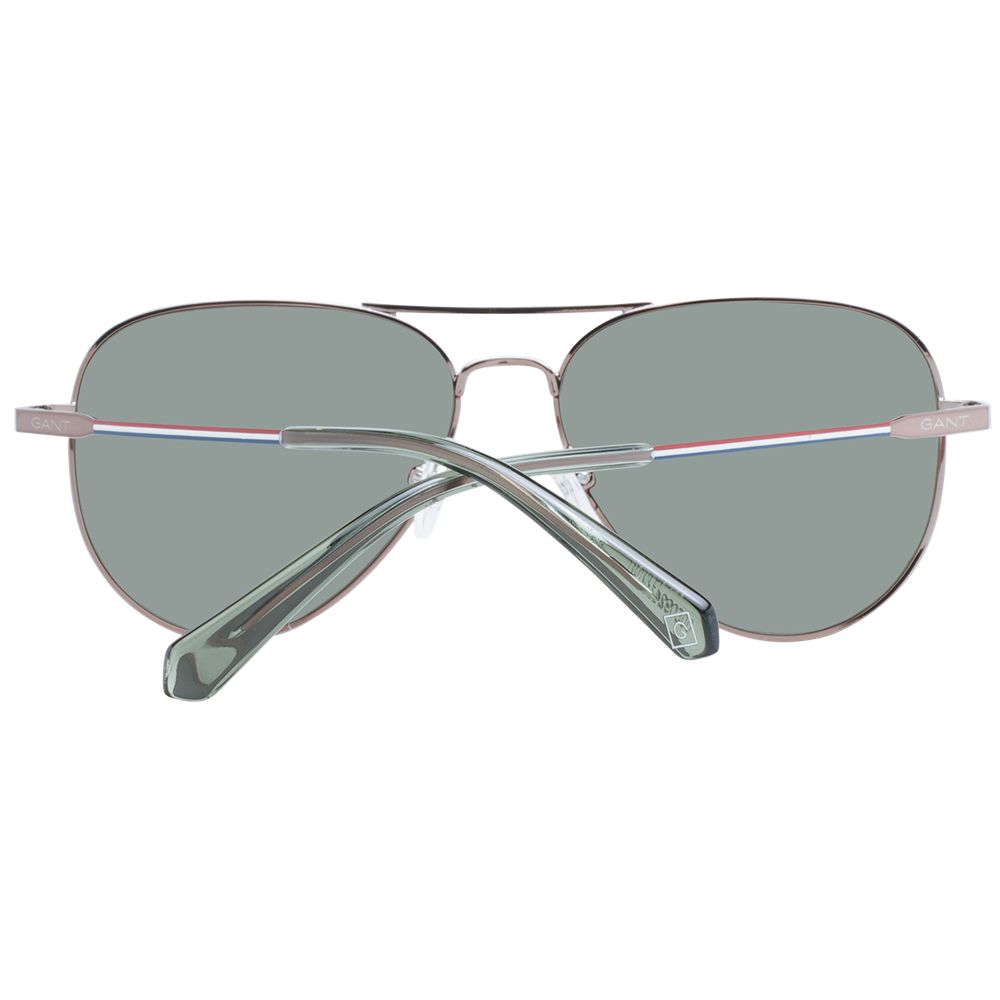 Bronze Metal Sunglasses