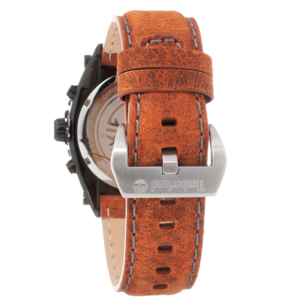 Brown Leather Dress Watch
