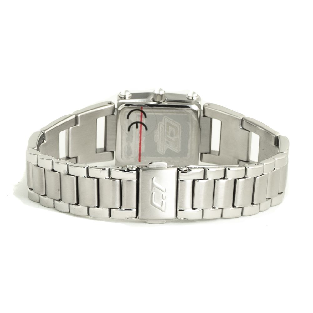 Silver Stainless Steel Dress Watch