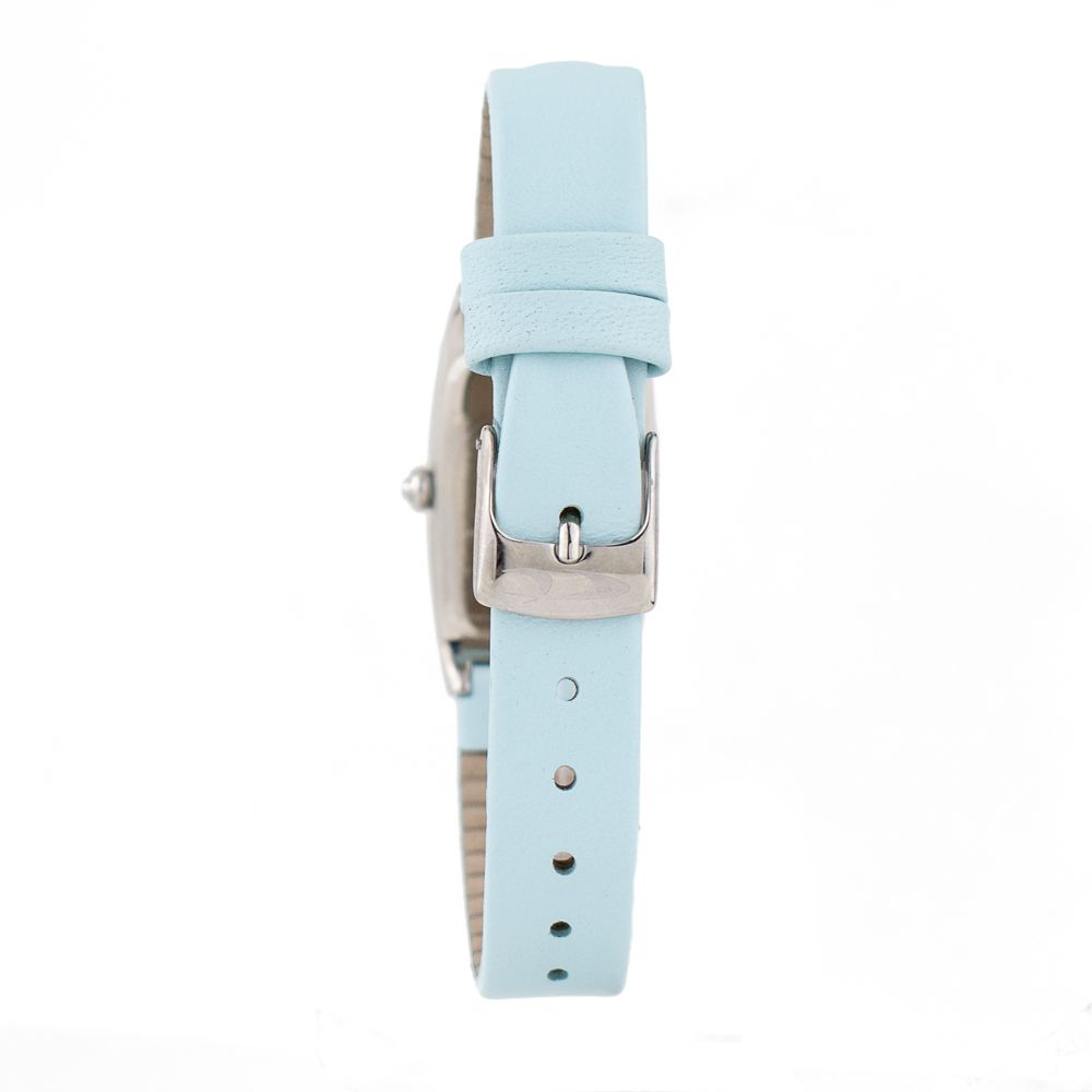 Blue Leather Dress Watch