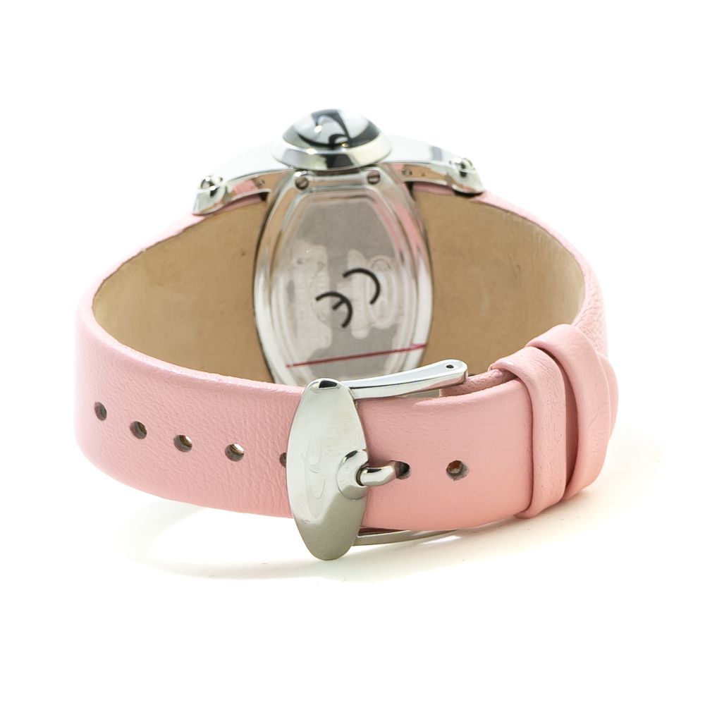 Multicolor Leather Dress Watch