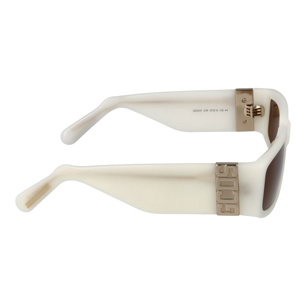White Acetate Sunglasses