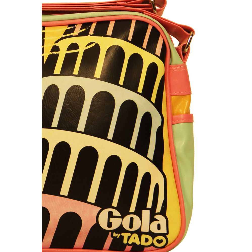 Green Synthetic Handbag