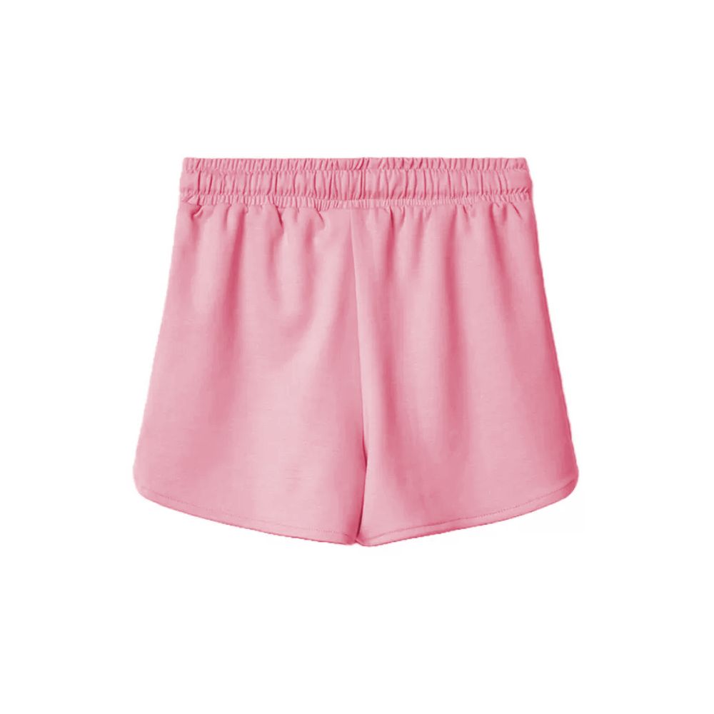 Pink Polyester Short