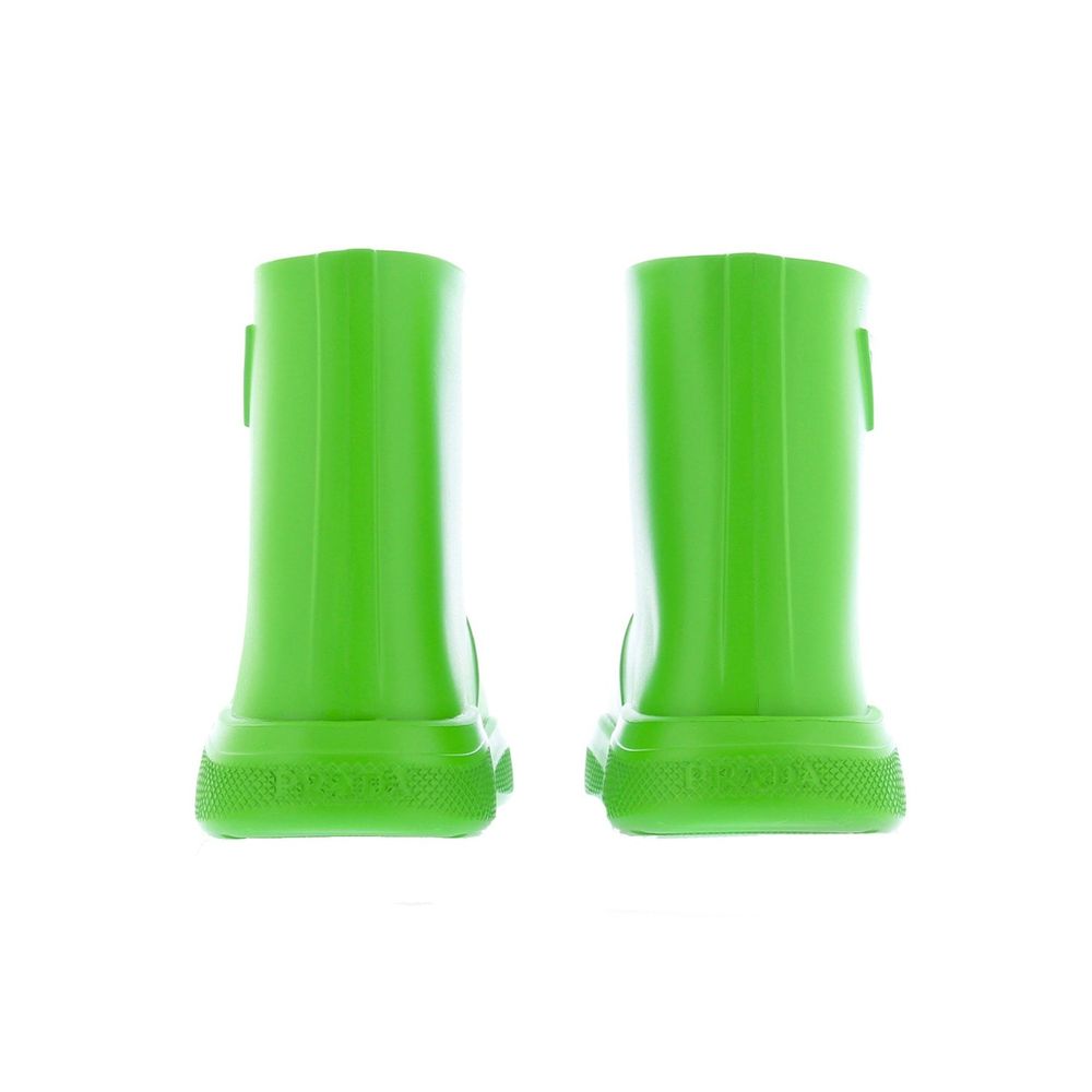 Green Rubber Rain Boots