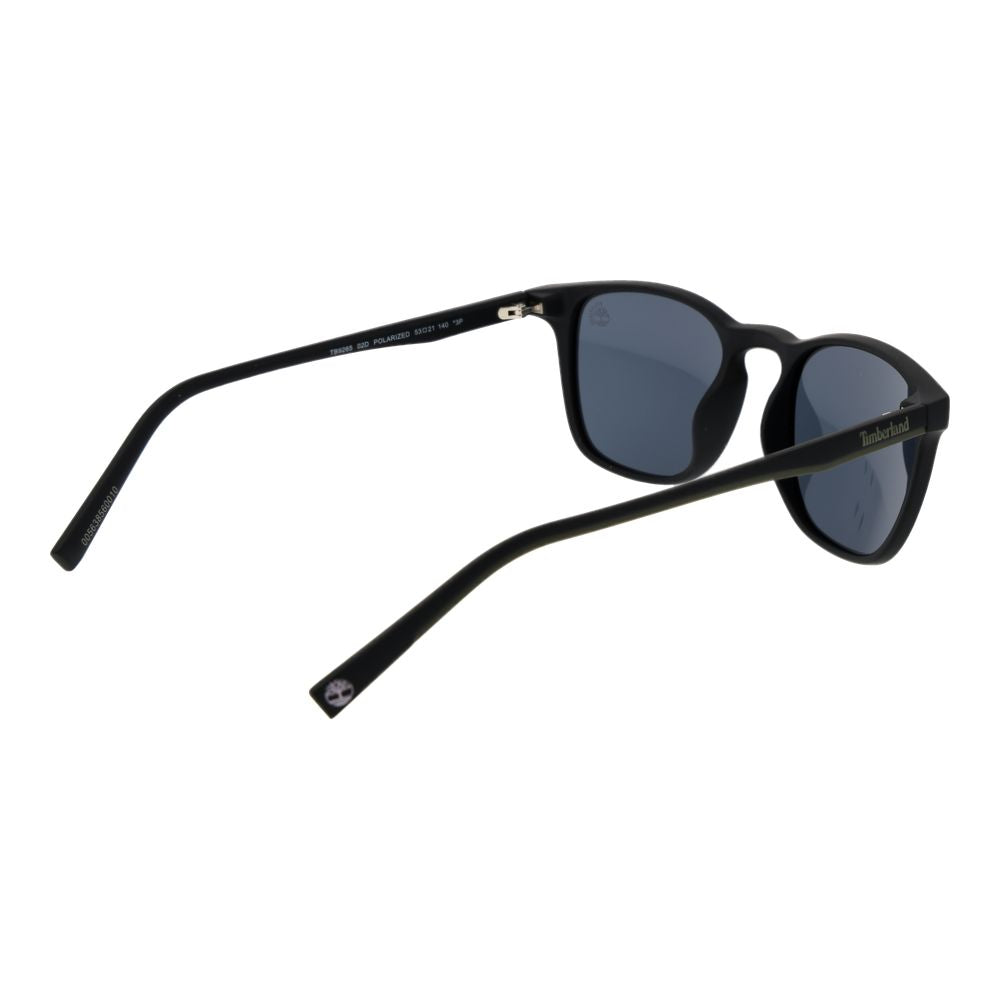 Black Stainless Steel Sunglasses