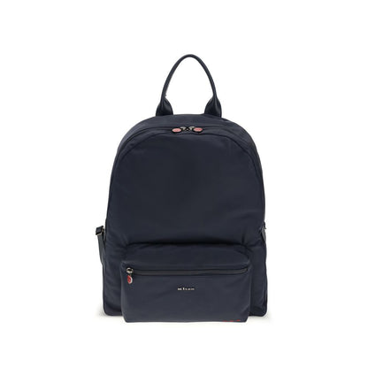 Blue Nylon Backpack
