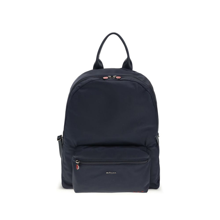 Blue Nylon Backpack