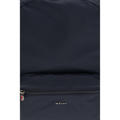 Blue Nylon Backpack