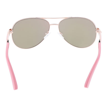 Rose Gold Metal Sunglasses