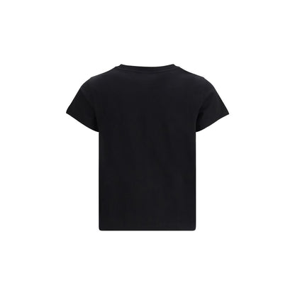 Black Cotton T-Shirt