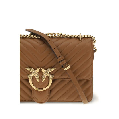 Brown Calf Leather Bos Taurus Shoulder Bag