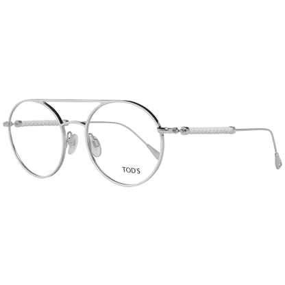White Metal & Leather Glasses (Frames)