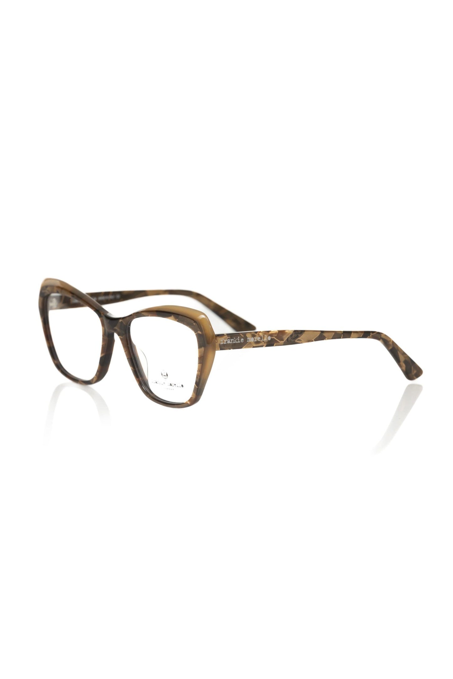 Beige Acetate Women Eyeglass Frame