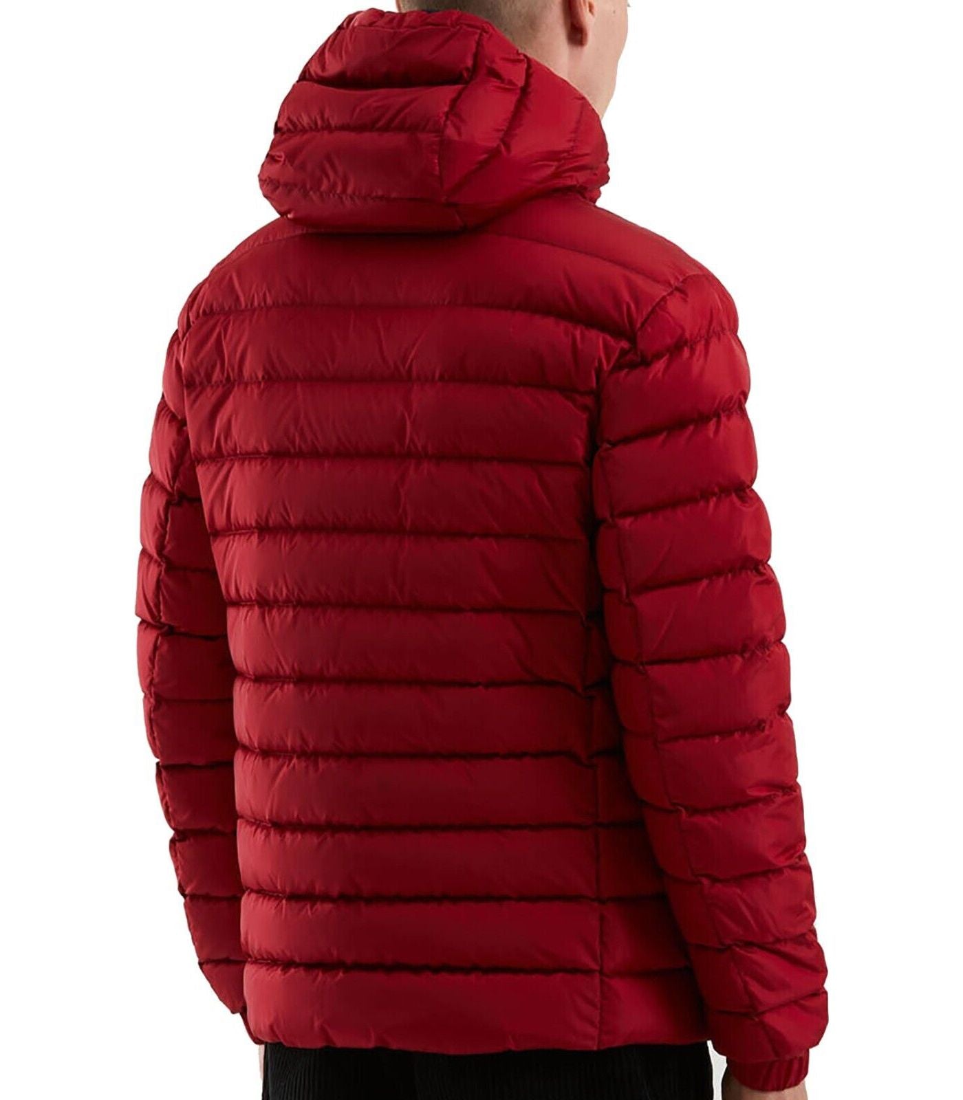 Red Nylon Men's Jacket