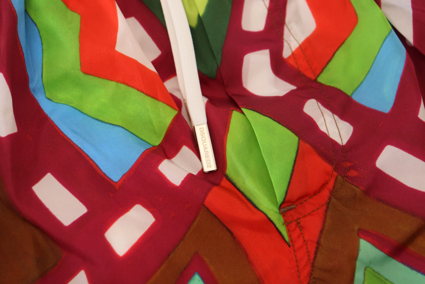 Multicolor Printed Men Beachwear Shorts Swimwear