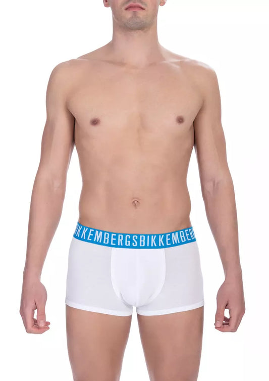 White Cotton Men's Trunk Underwear