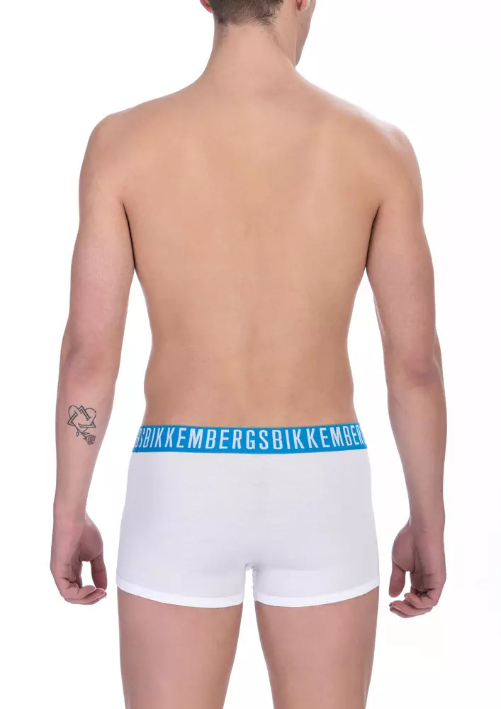White Cotton Men's Trunk Underwear