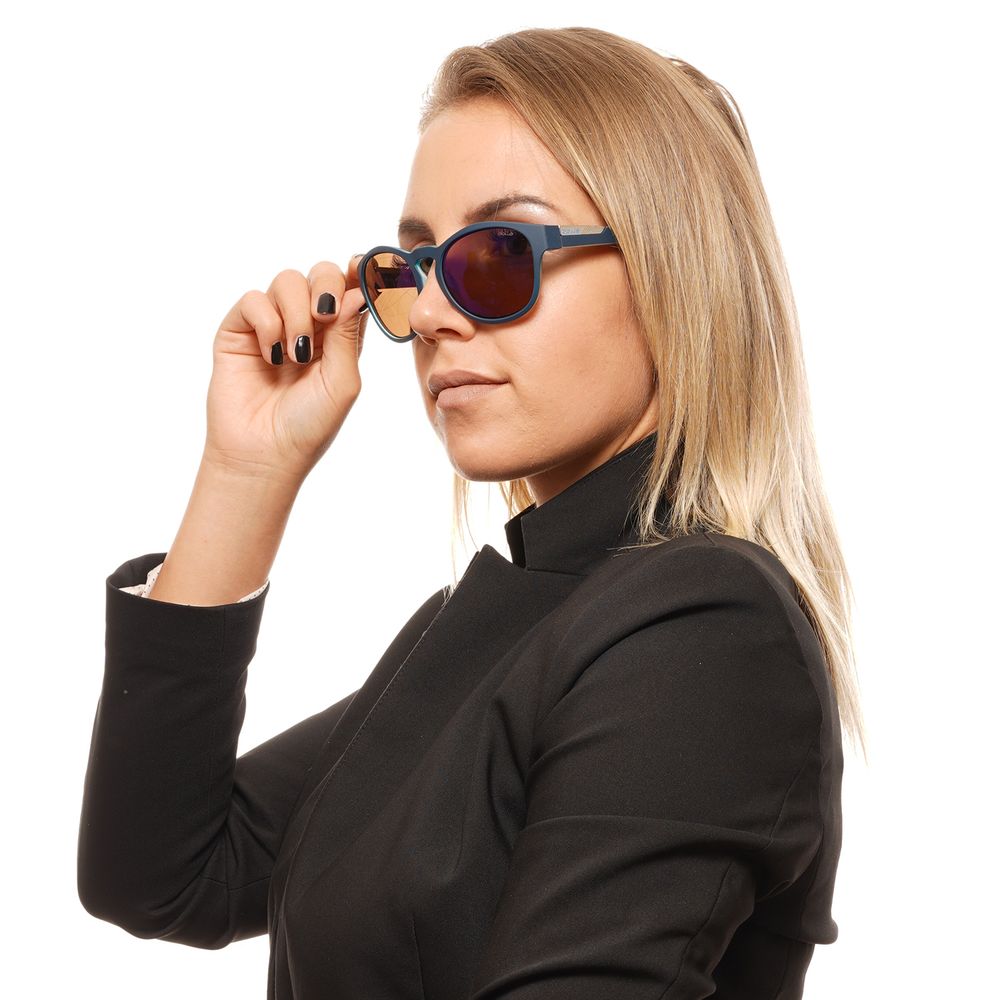 Blue Plastic Sunglasses