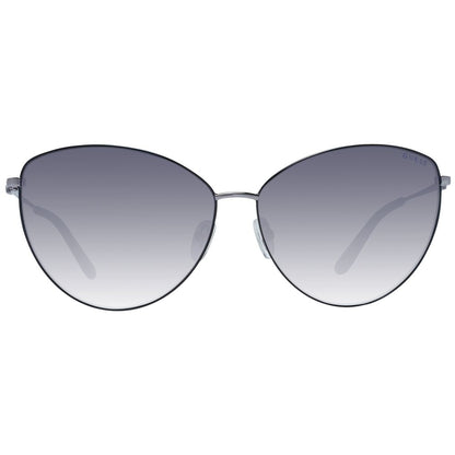 Gray Metal Sunglasses