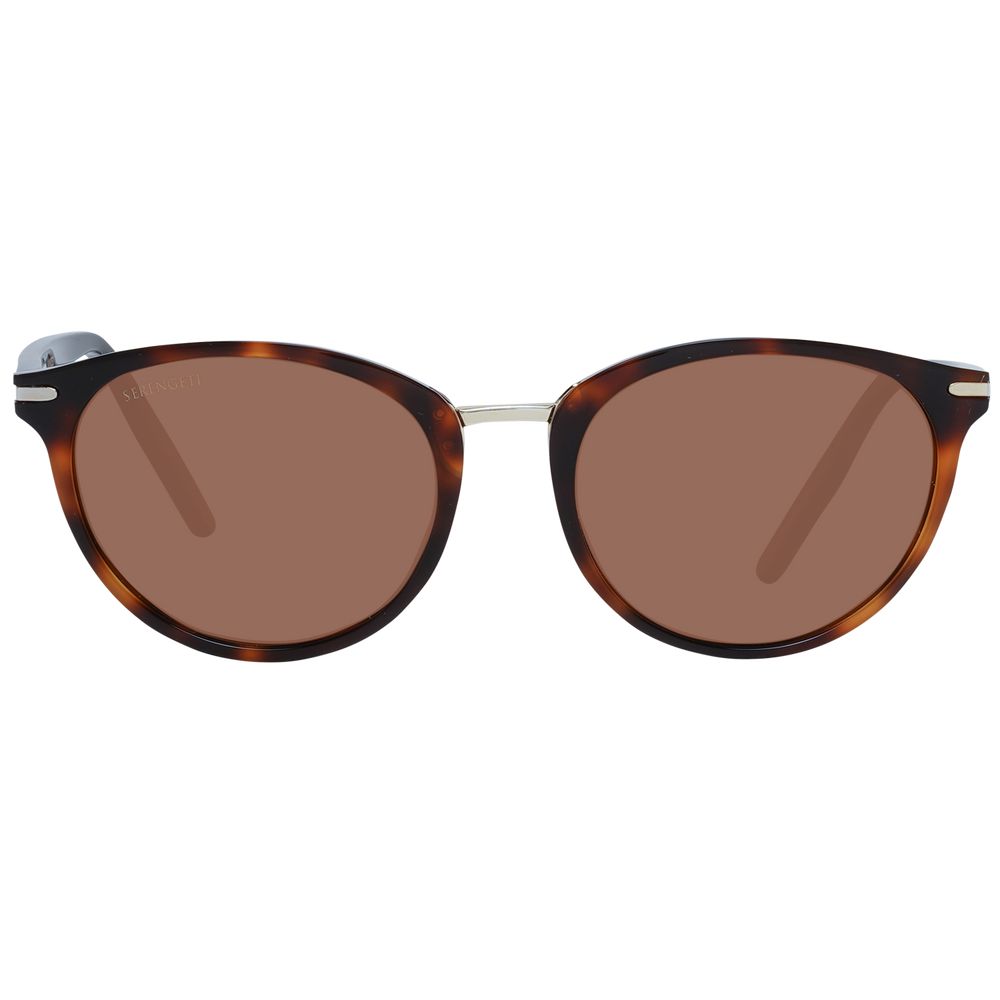 Brown Acetate & Metal Sunglasses