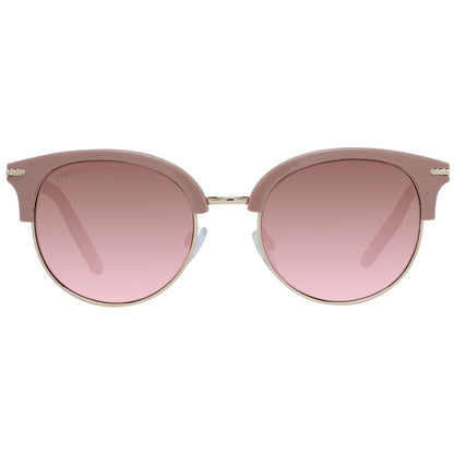 Pink Acetate & Metal Sunglasses
