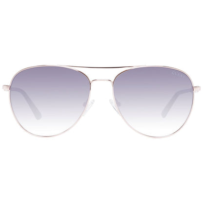 Rose Gold Metal Sunglasses