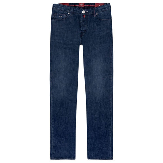 Blue Cotton Men Jeans