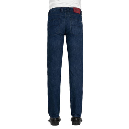 Blue Cotton Men Jeans