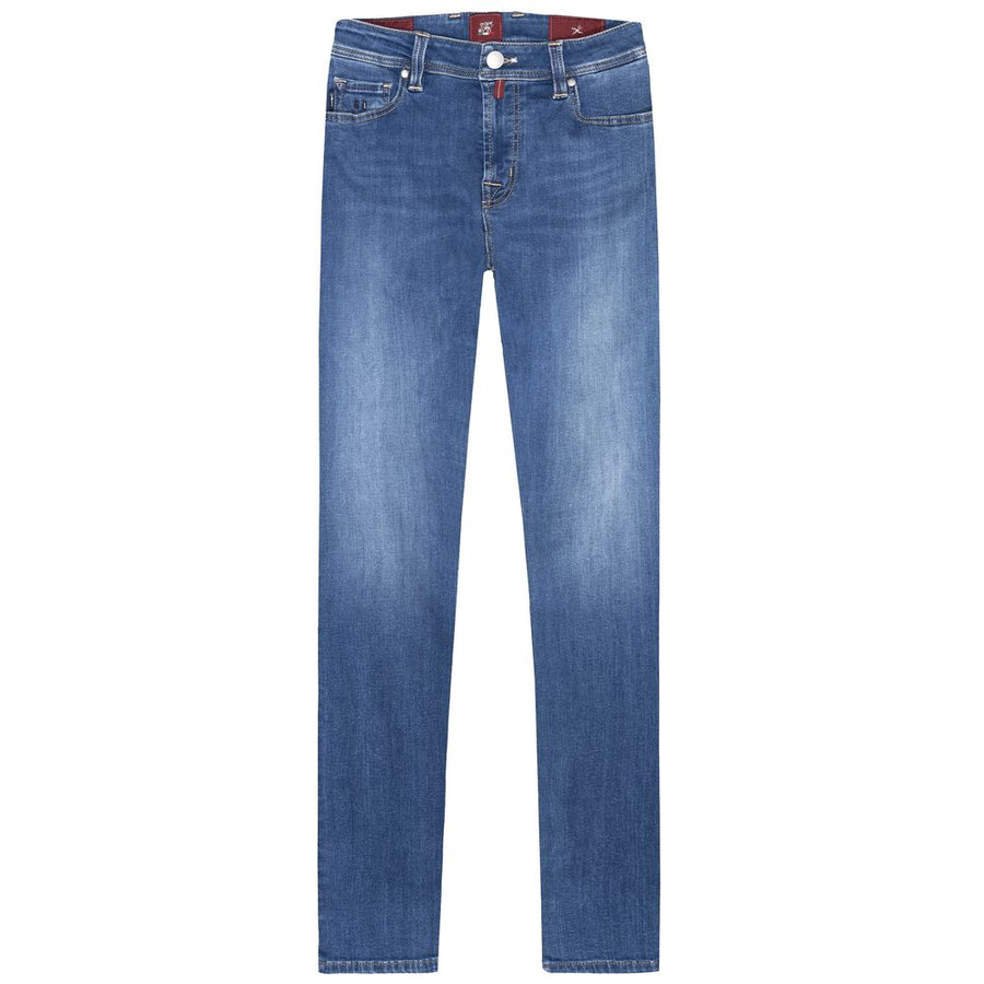 Blue Cotton Men's Jeans