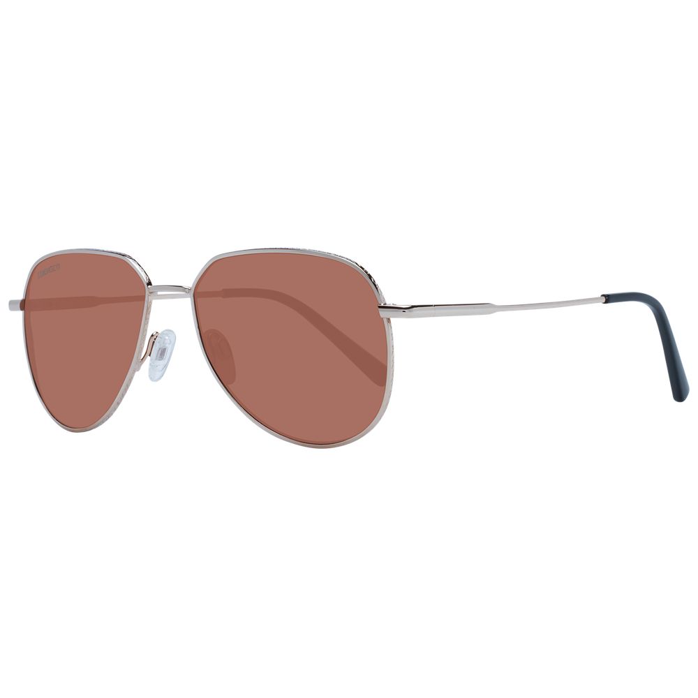 Rose Gold Metal Sunglasses