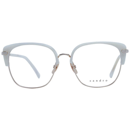 White Stainless Steel Glasses (Frames)