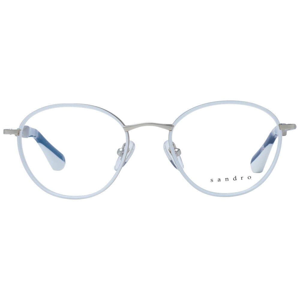 White Stainless Steel Glasses (Frames)
