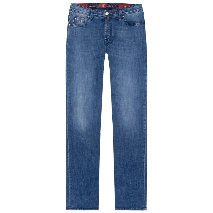 Blue Cotton Men's Jean