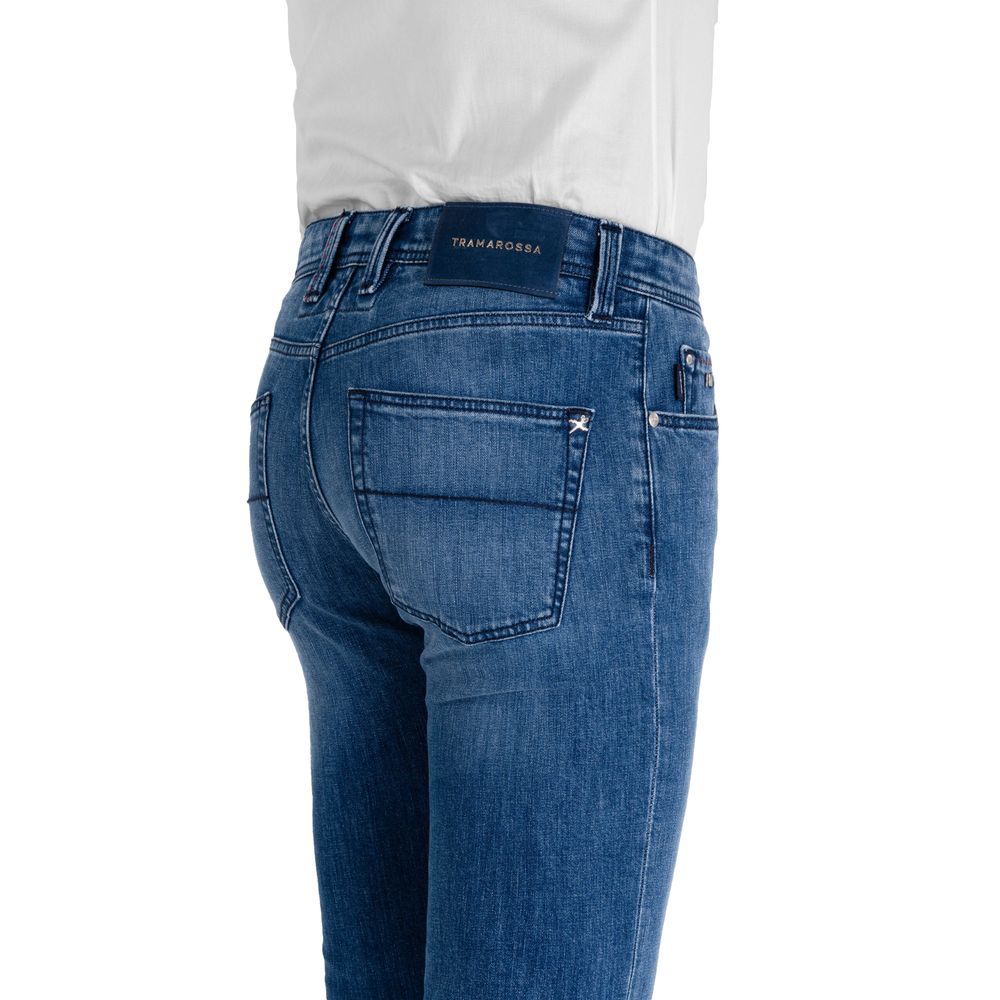 Blue Cotton Men's Jean