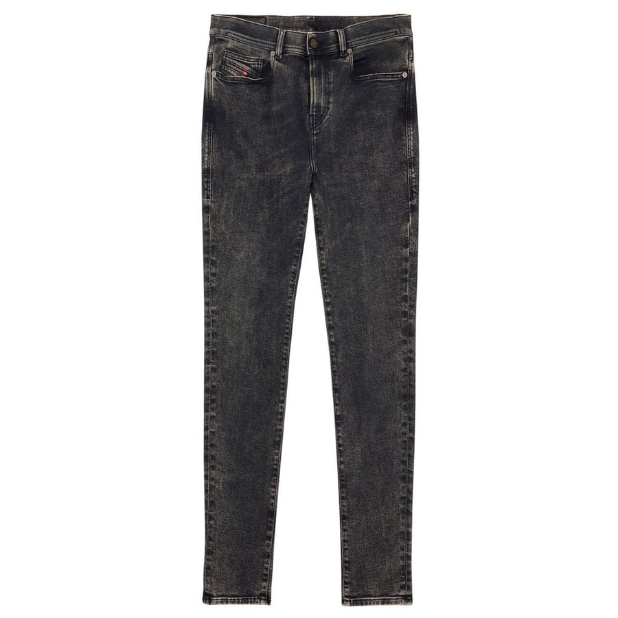 Black Cotton Men Jean