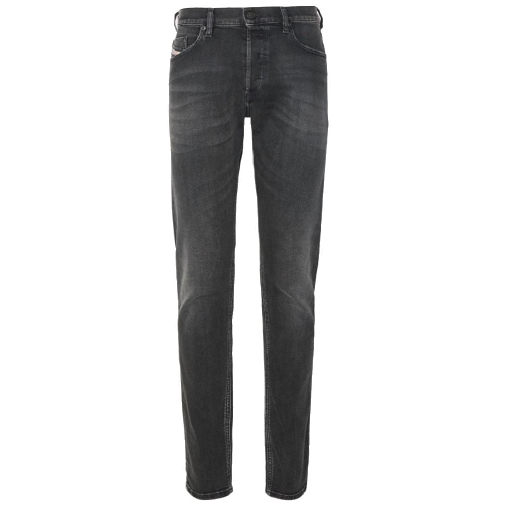 Black Cotton Men Jeans