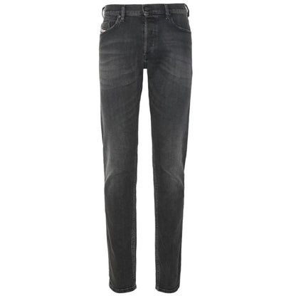 Black Cotton Men Jeans