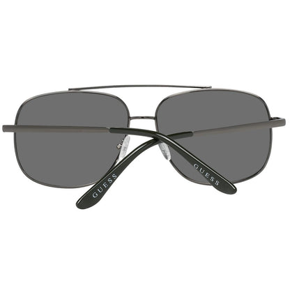 Gray Metal Sunglasses