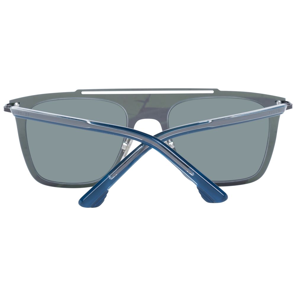 Blue Metal & Plastic Sunglasses