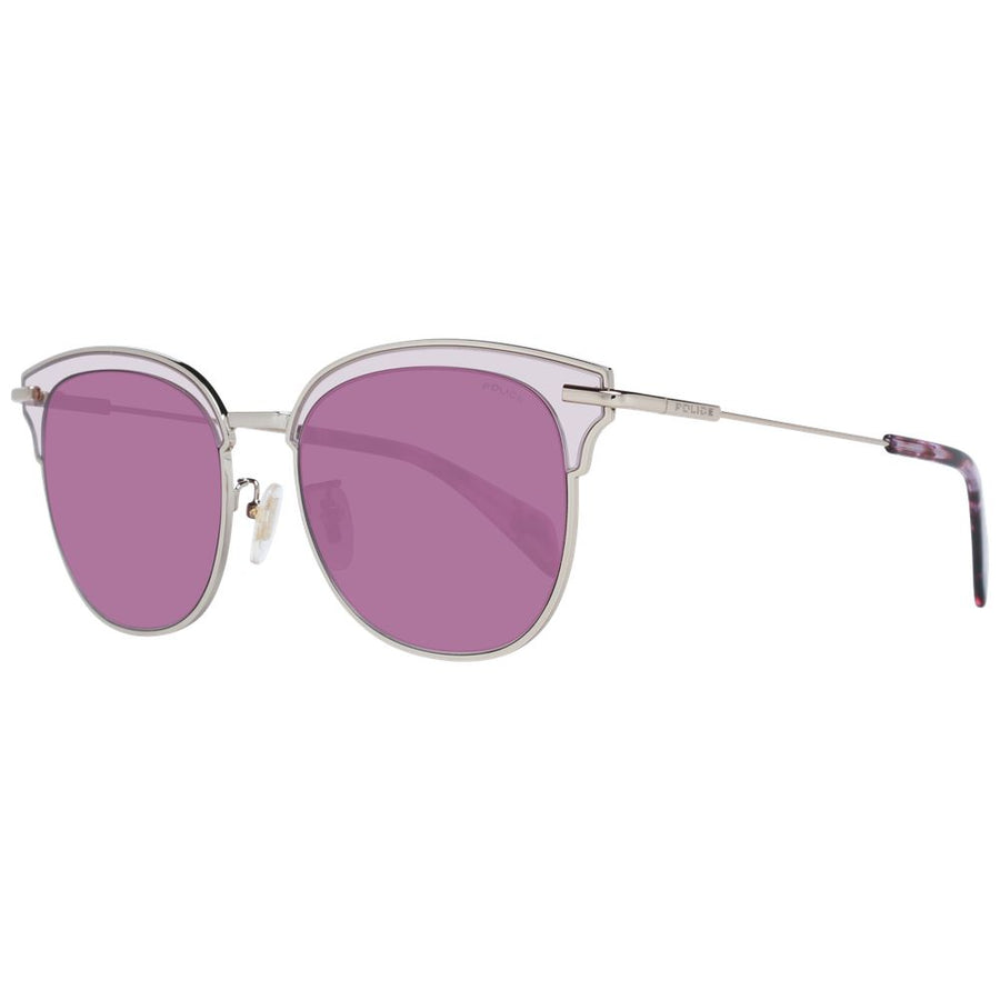Burgundy Metal & Plastic Sunglasses