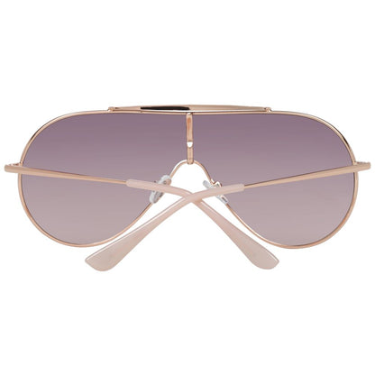 Rose Gold Metal Sunglasses