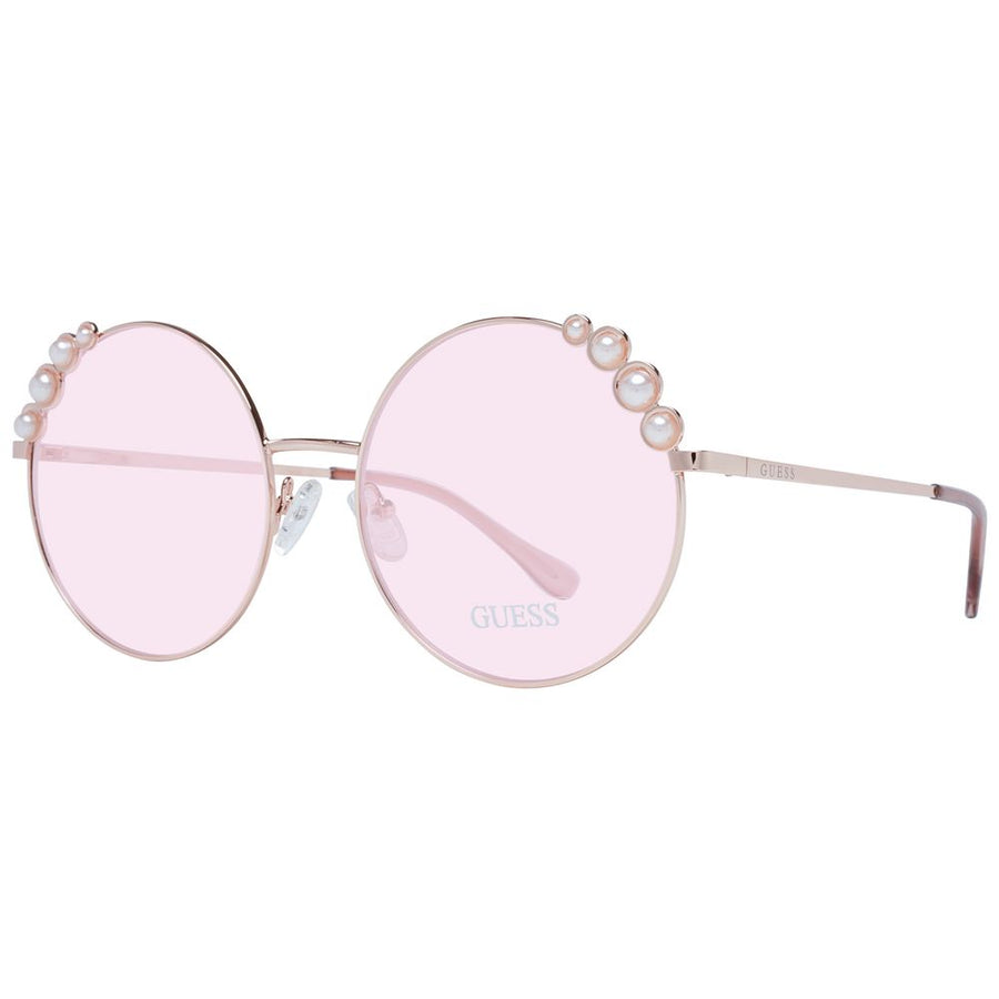 Rose Gold Metal Sunglasses