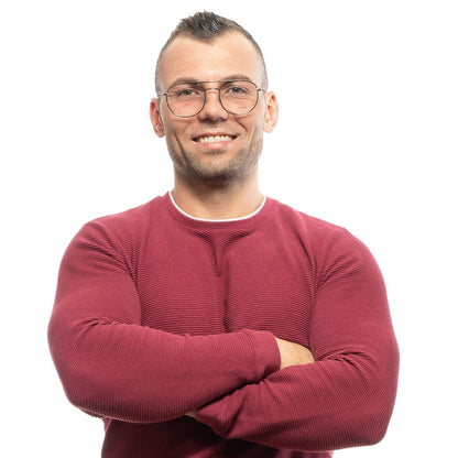 Silver Metal Glasses (Frames)