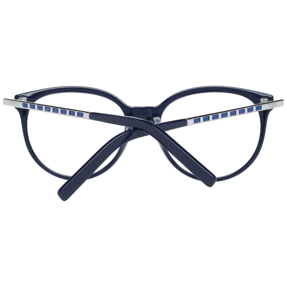 Blue Metal & Plastic Glasses (Frames)