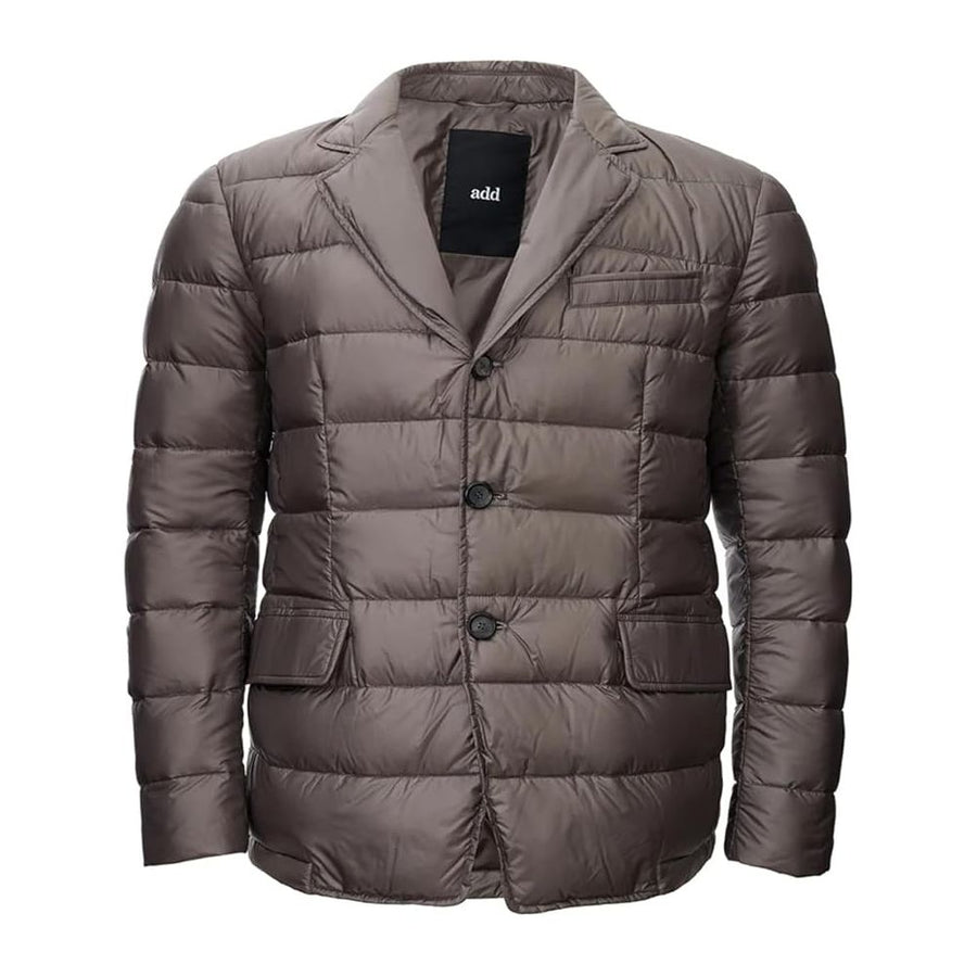 Gray Polyamide Men Jacket