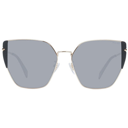 Rose Gold Metal Sunglasses
