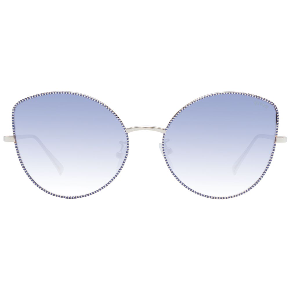 Rose Gold Metal Sunglasses