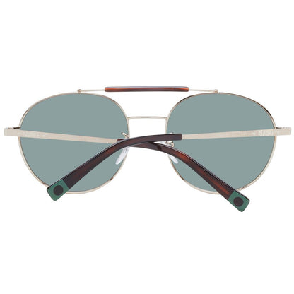 Brown Metal Sunglasses