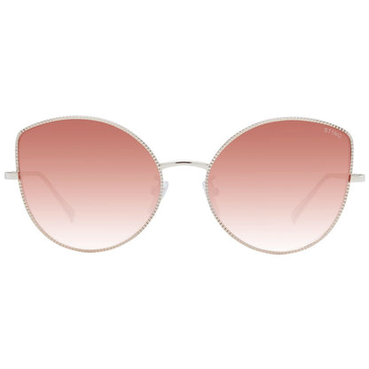 Rose Gold Metal Sunglasses